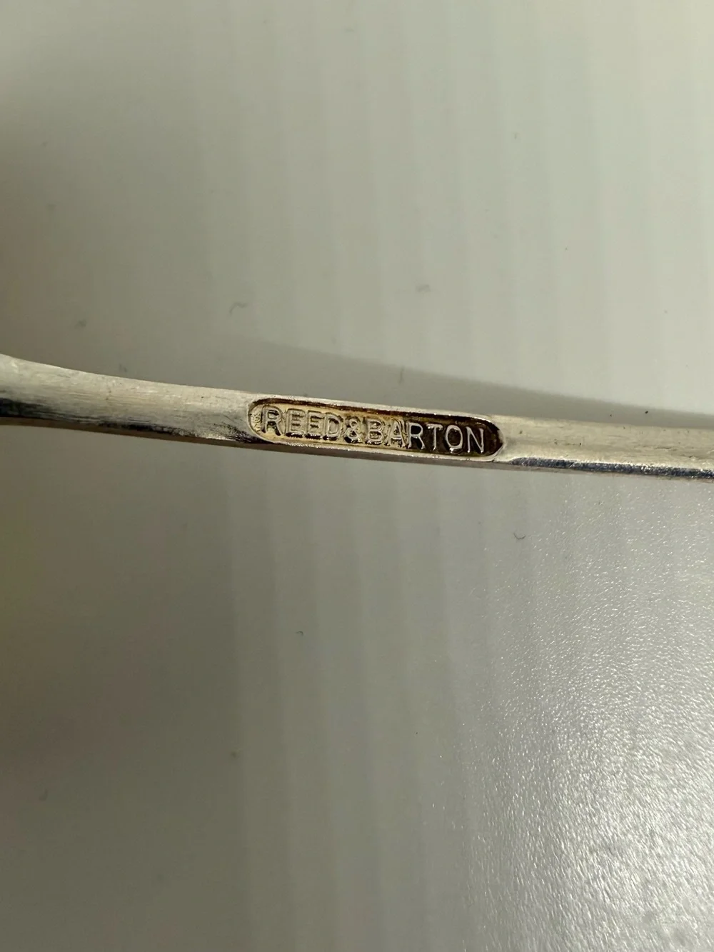 Vintage Reed & Barton Silverplate Floral Gravy Ladle – Ornate Rose Design